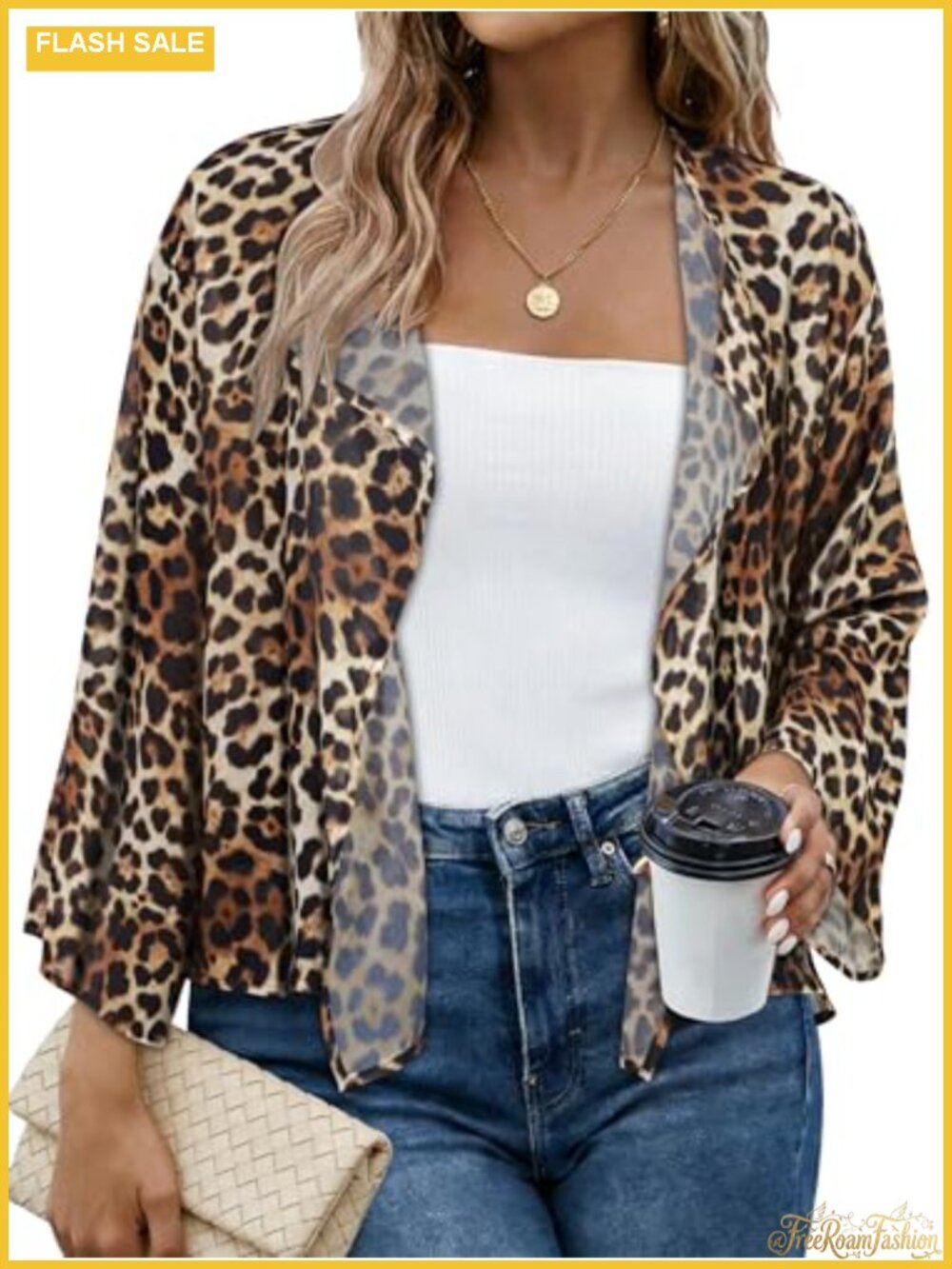 Women's Ruffled Chiffon Bolero Shrug Kimono Cardigan Summer Cover Up